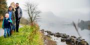 Family walk, Llyn Crafnant