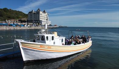 Sea-Jay boat trip at Llandudno