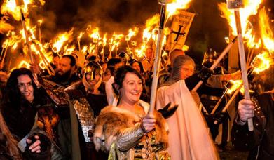 Conwy Medieval Torch Lit Parade