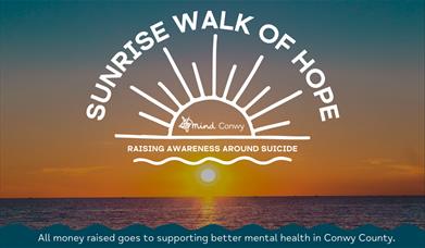 Sunrise Walk of Hope from Colwyn Bay Pier