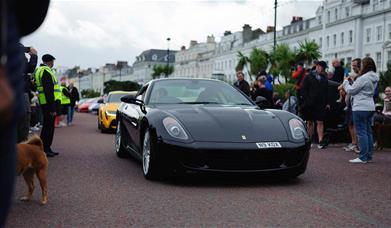 Supercar Sunday on Llandudno Promenade