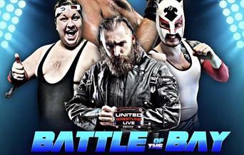 United Wrestling yn cyflwyno ‘Battle of the Bay’