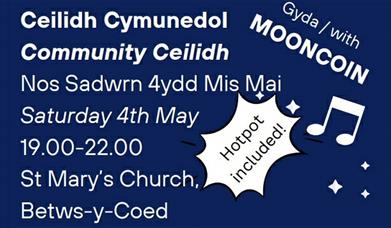 Community Ceilidh at St Mary's Church, Betws-y-Coed