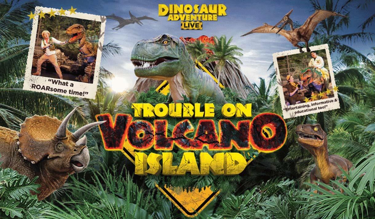 Dinosaur Adventure Live - Trouble on Volcano Island yn Venue Cymru