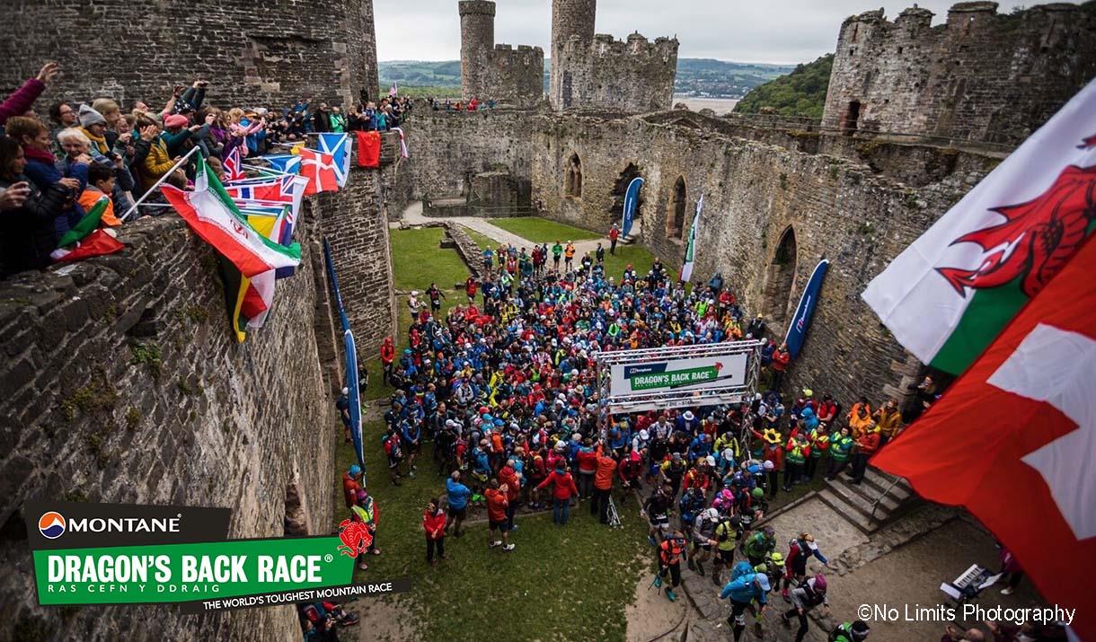 Montane Dragon's Back Race at Conwy Castle