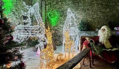 Santa’s Enchanted Grotto & Elf Academy at Gwrych Castle