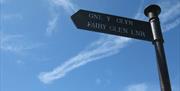 Signpost for Fairy Glen