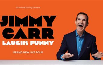 Jimmy Carr: Laughs Funny yn Venue Cymru