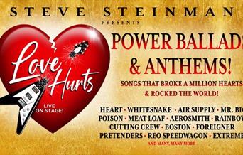 Love Hurts - Power Ballads and Anthems yn Venue Cymru
