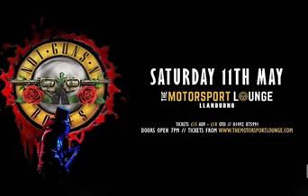 Not Guns N' Roses yn y Motorsport Lounge, Llandudno