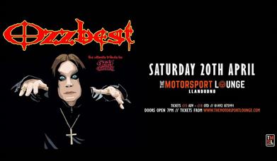 OzzBest - A Tribute to Ozzy Osbourne at the Motorsport Lounge, Llandudno