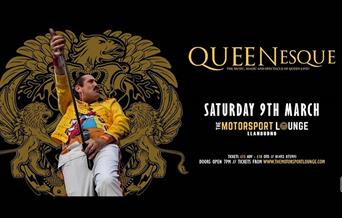 Queenesque - A Tribute to Queen at the Motorsport Lounge, Llandudno
