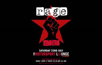 Rage UK yn y Motorsport Lounge, Llandudno