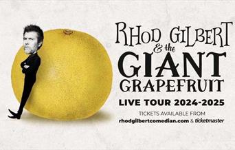 Rhod Gilbert & The Giant Grapefruit yn Venue Cymru