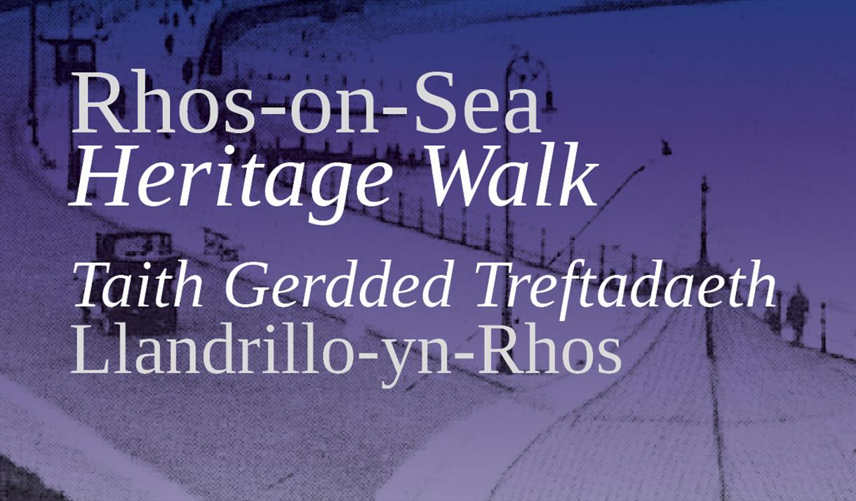 Rhos on Sea Heritage Walk Bilingual Front Cover cropped