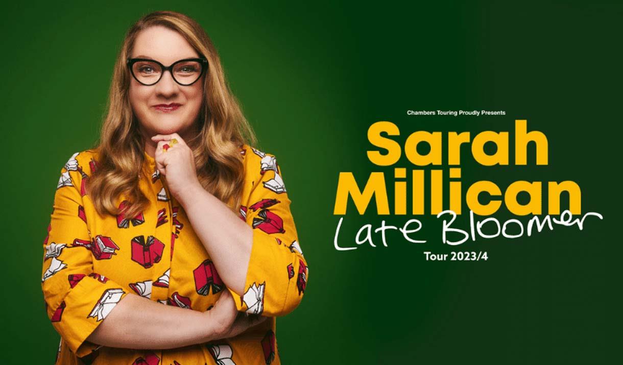 Sarah Millican: Late Bloomer yn Venue Cymru