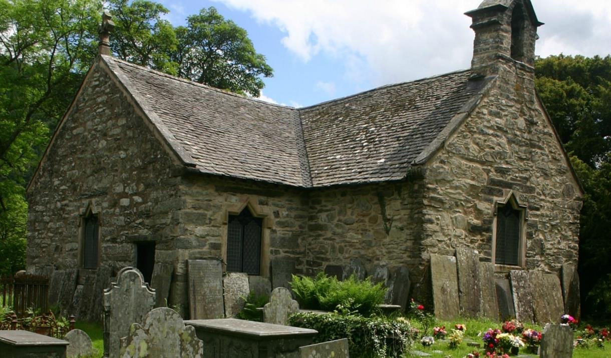 St Michael's Old Church and graveyard, Betws-y-Coed