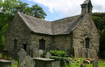 St Michael's Old Church and graveyard, Betws-y-Coed