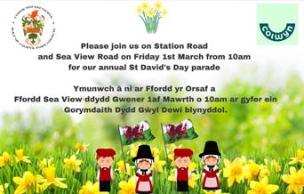 St David's Day Parade, Colwyn Bay