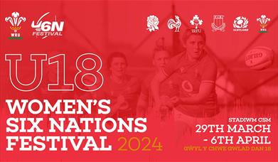 Under-18 Women's Six Nations Rugby Festival at Stadiwm CSM, Colwyn Bay