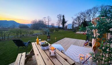 Erw Glas Glamping and Camping