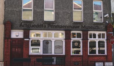 Front view of Penmanmawr Museum