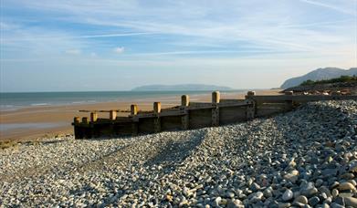 Penmaenmawr beach with Great Orme in the background