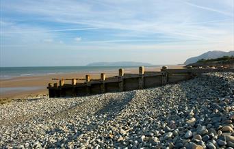 Penmaenmawr beach with Great Orme in the background
