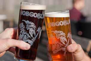 Brewed in the Cotswolds - Hobgoblin beer