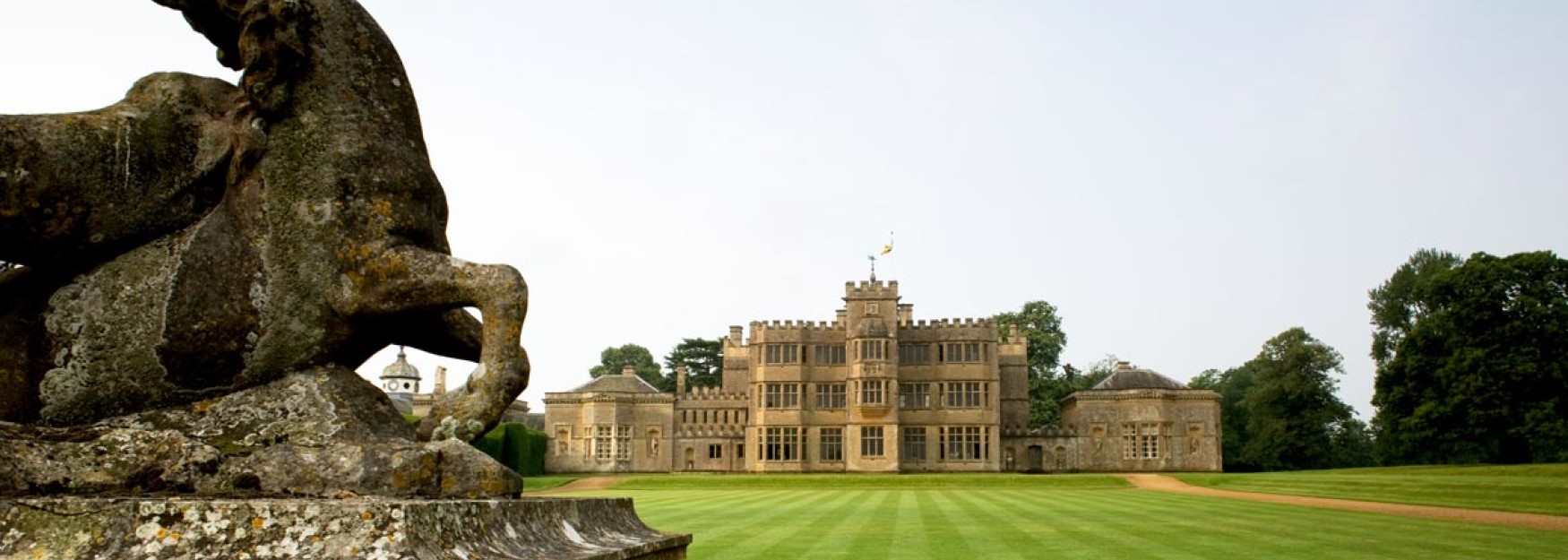 Rousham House from a distance (photo Harpur Garden Images)