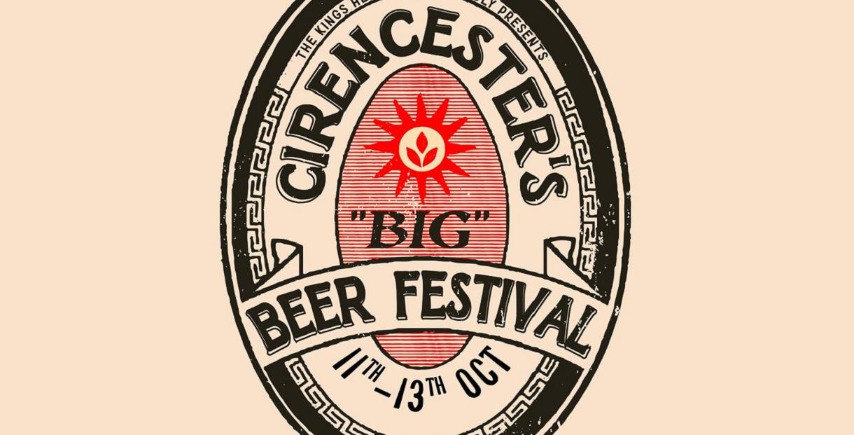 Cirencester's Big Beer Festival poster