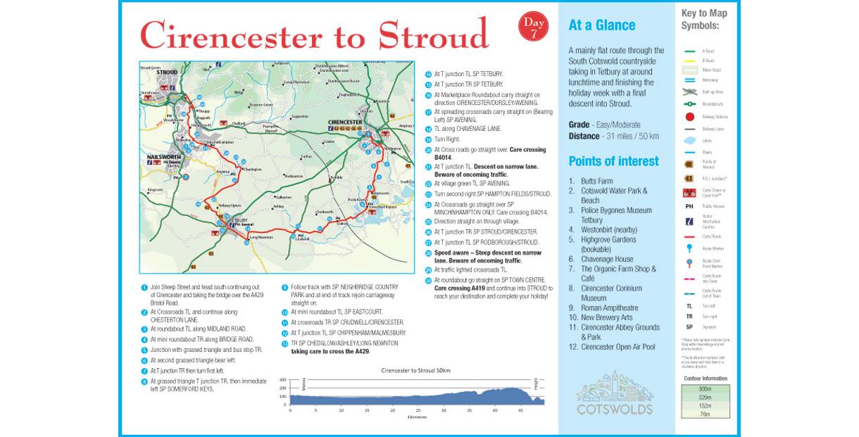 Cycle Tour - Day 7 - Cirencester to Stroud