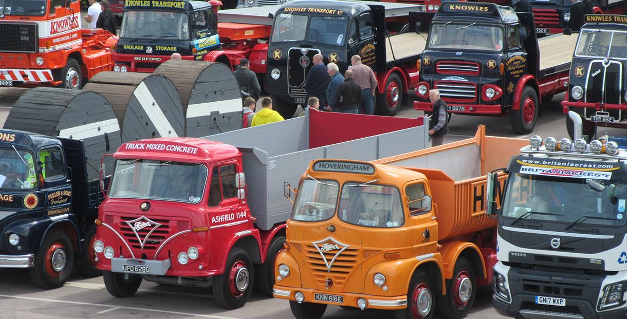 vintage work trucks