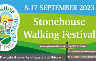 Stonehouse Walking Festival Banner 2023