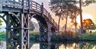 National Trust Croome: Chinese Bridge at Sunrise (photo John Hubble)