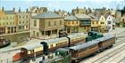 Model trains can be seen in this model