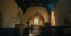 Inside a Cotswold church