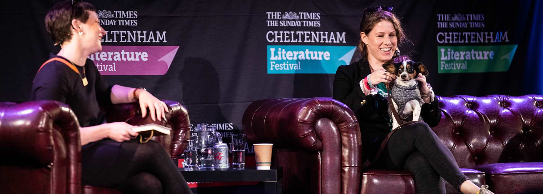 Cheltenham Literary Festival (photo Cheltenham Festivals and Still Moving Media)