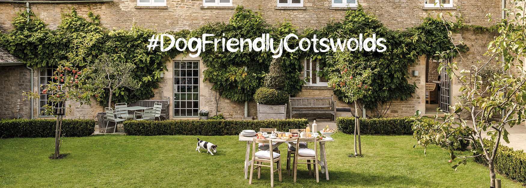 #DogFriendlyCotswolds - photo courtesy of Daylesford Cottages