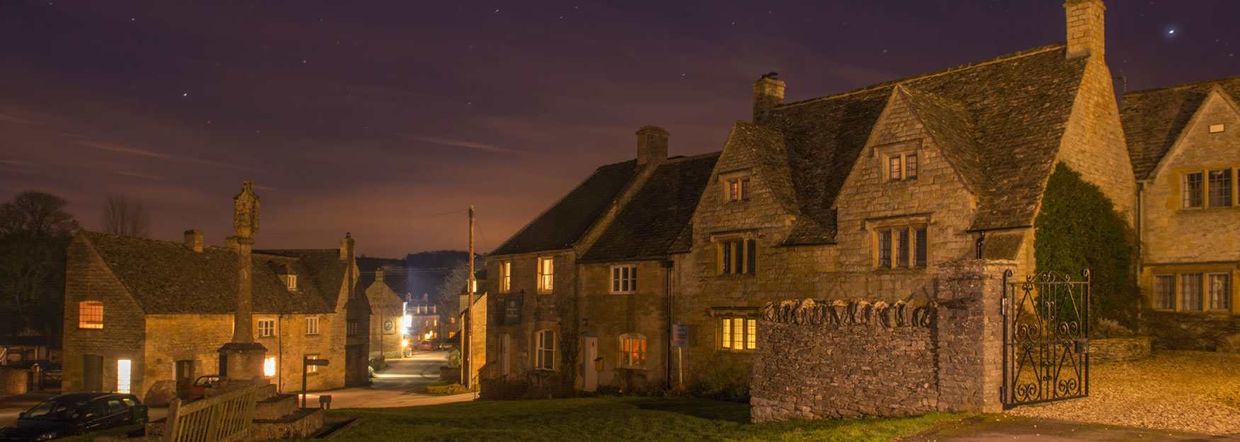 Another perfect night in the Cotswolds 
(Guiting Power - photo by The Picture Taker)