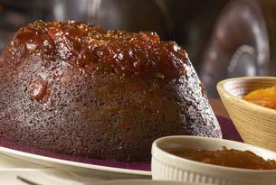 Try Lord Randalls Pudding at The Cotswold Pudding Club at Threeways House Hotel Mickleton