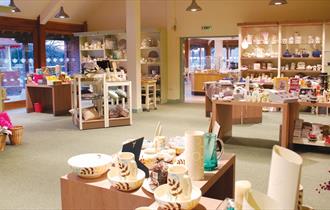 The shop at Aston Pottery