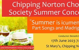 CNCS summer concert poster