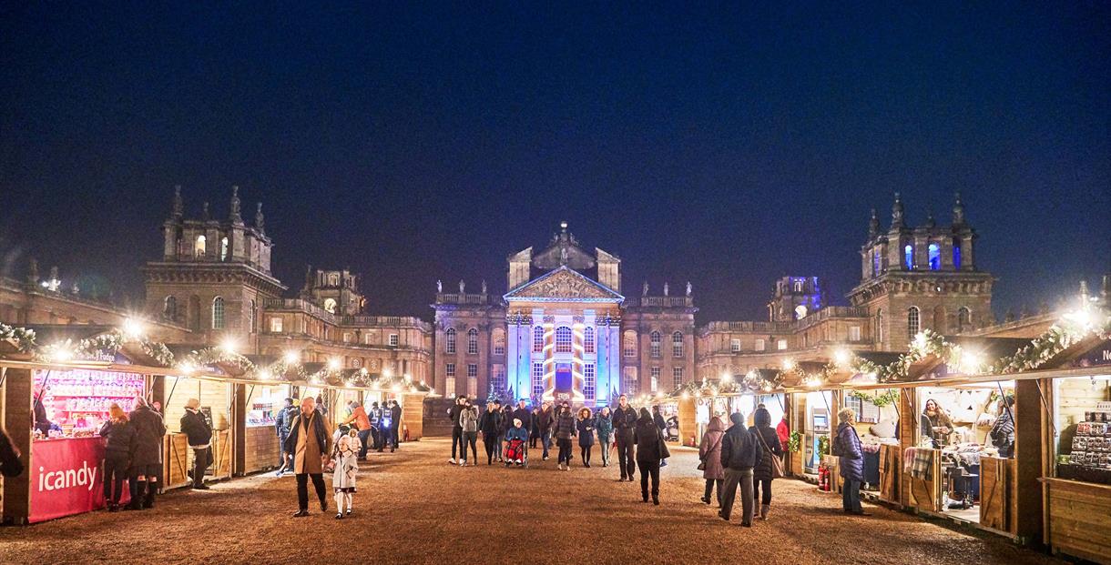 Christmas Market at Blenheim Palace 2021