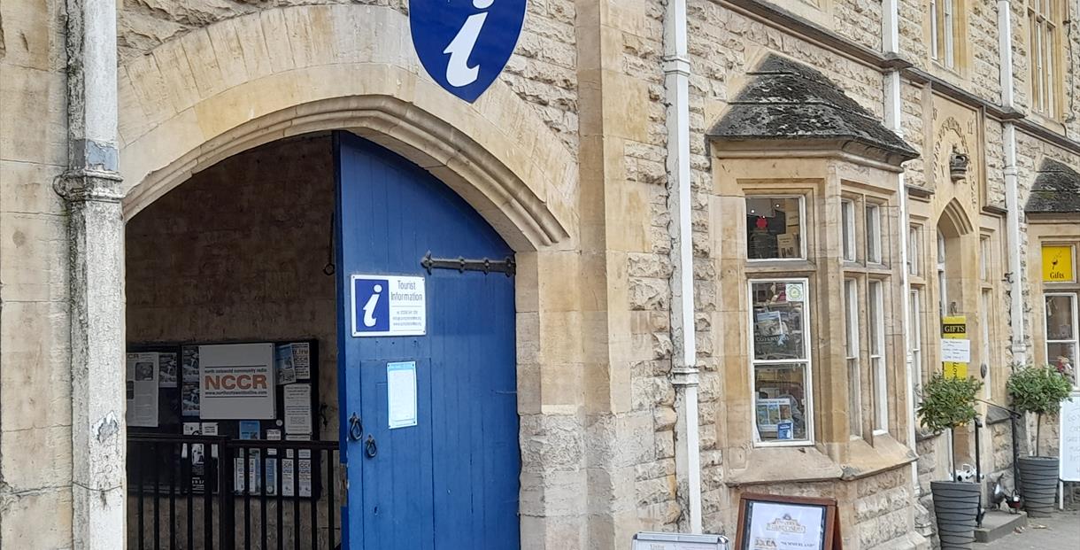 Outside of Chipping Campden visitor information centre
