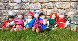 Chedworth Roman Villa's famous characters