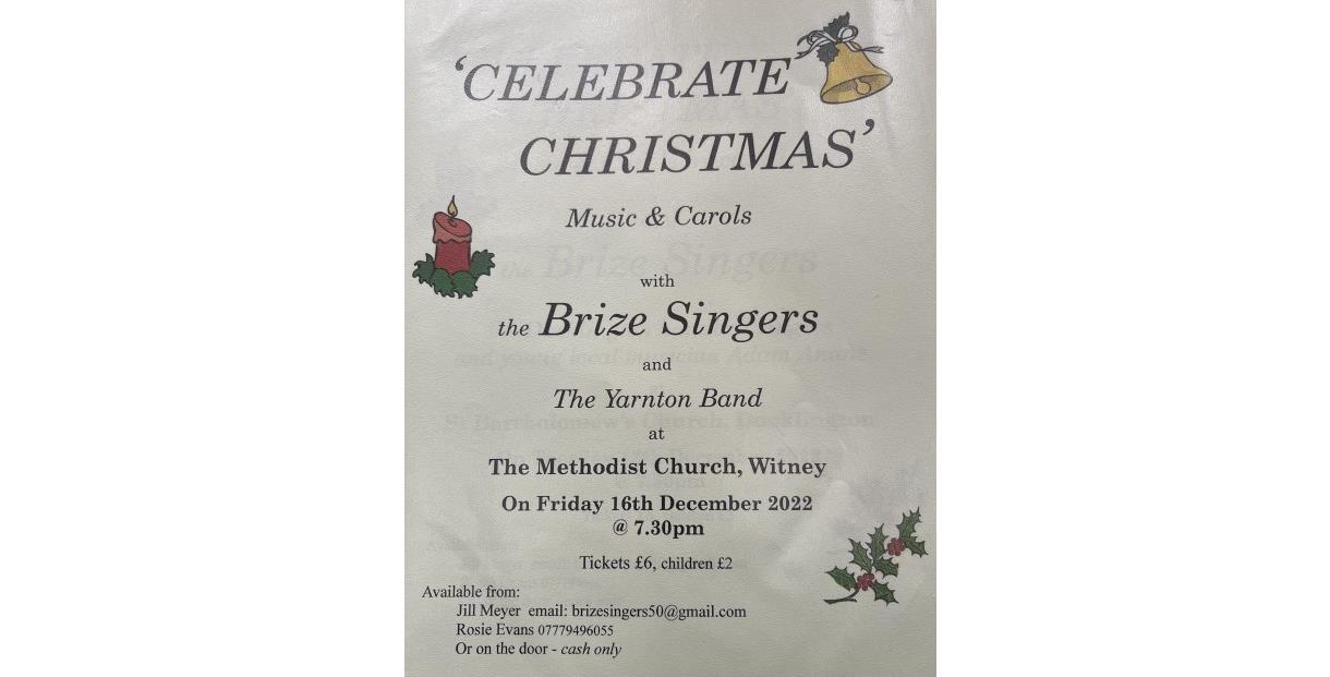 Christmas concert poster