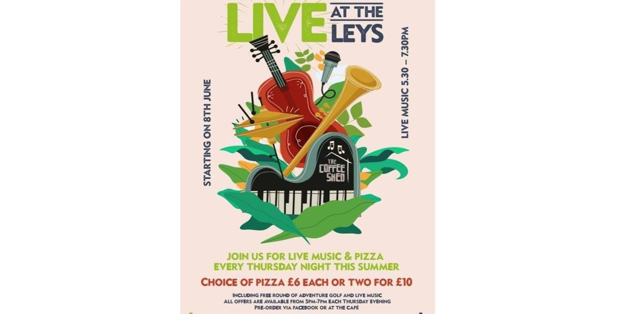 Live at the Leys poster