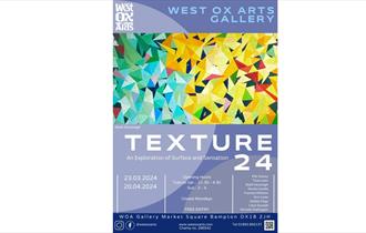 Texture exhibition poster