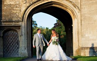 Thornbury Castle Weddings. © Martin Dabek Photography Archway